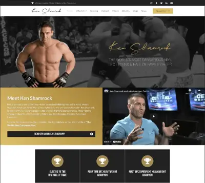 Ken Shamrock Wrestling & MMA Hall of Famer