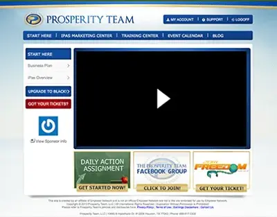 Prosperity Team Training